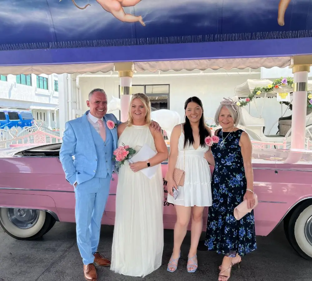 wedding limo service in paradise, nv