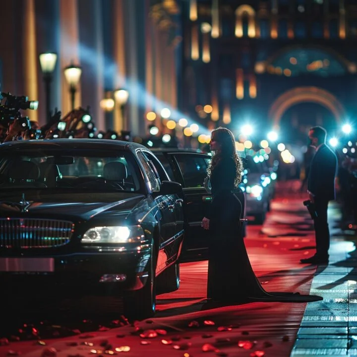Night on the town limo rental