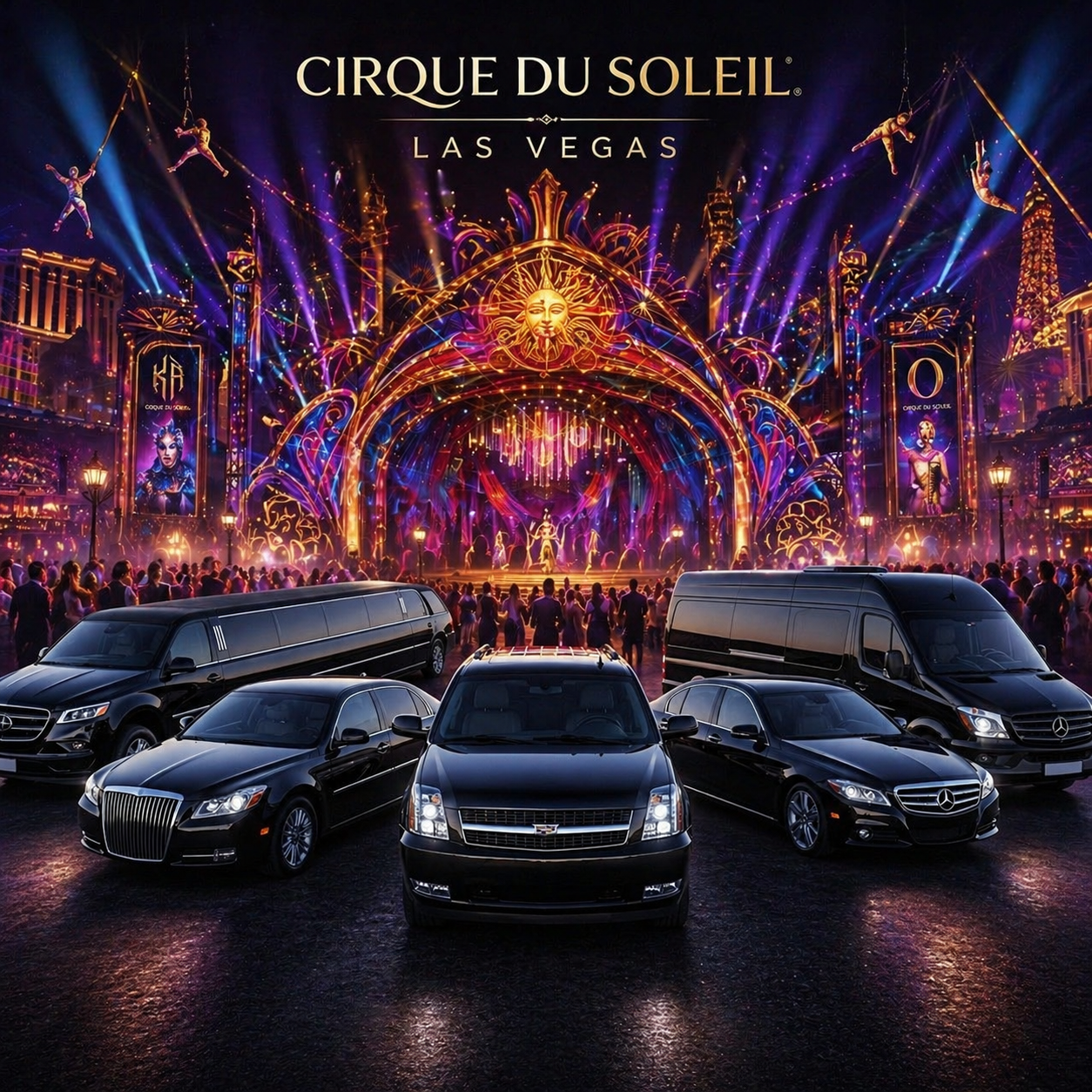 Cirque du Soleil show in Las Vegas