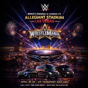 Wrestling arena event in Las Vegas