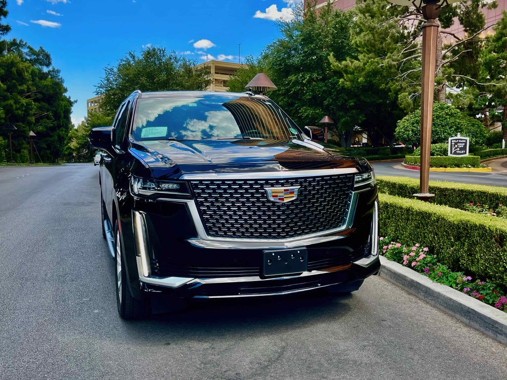 Luxury SUV black car