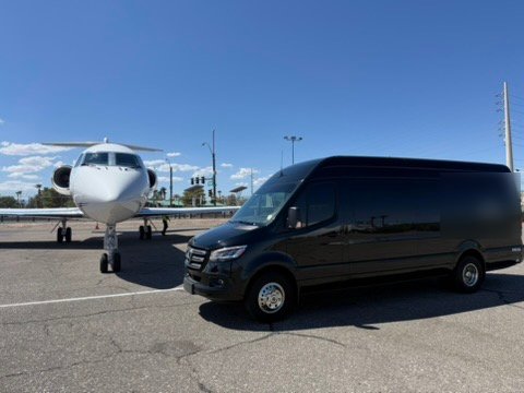 Airport transfer limousine